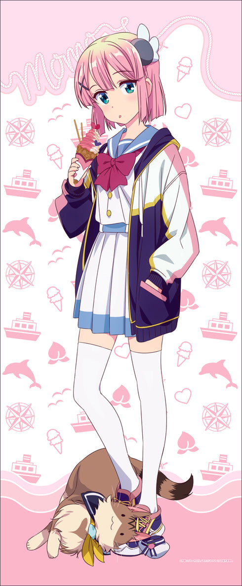 『まちカドまぞく 2丁目』描き下ろし等身大タペストリー【セーラーver.】②千代田桃